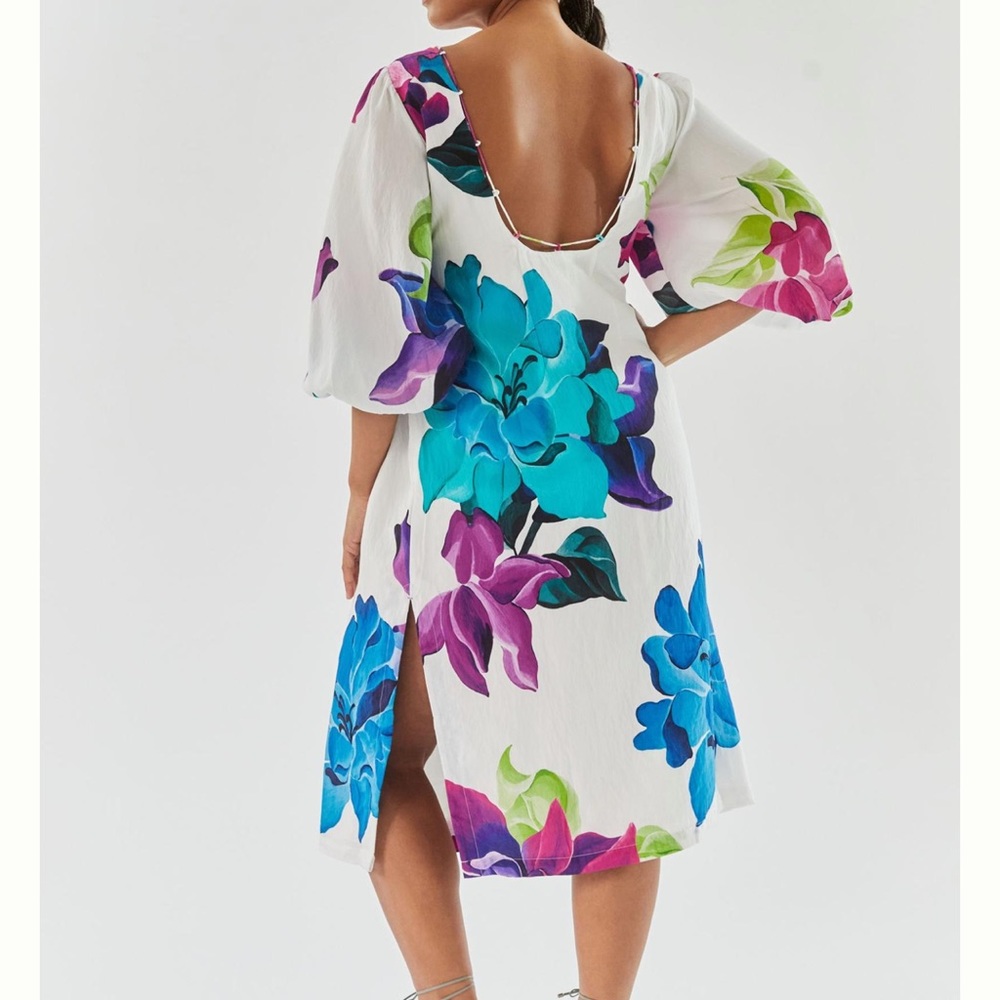 Anthropologie Maeve printed midi dress 👗 - Picture 4 of 9